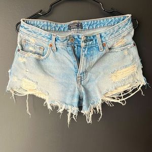Abercrombie low rise shorts